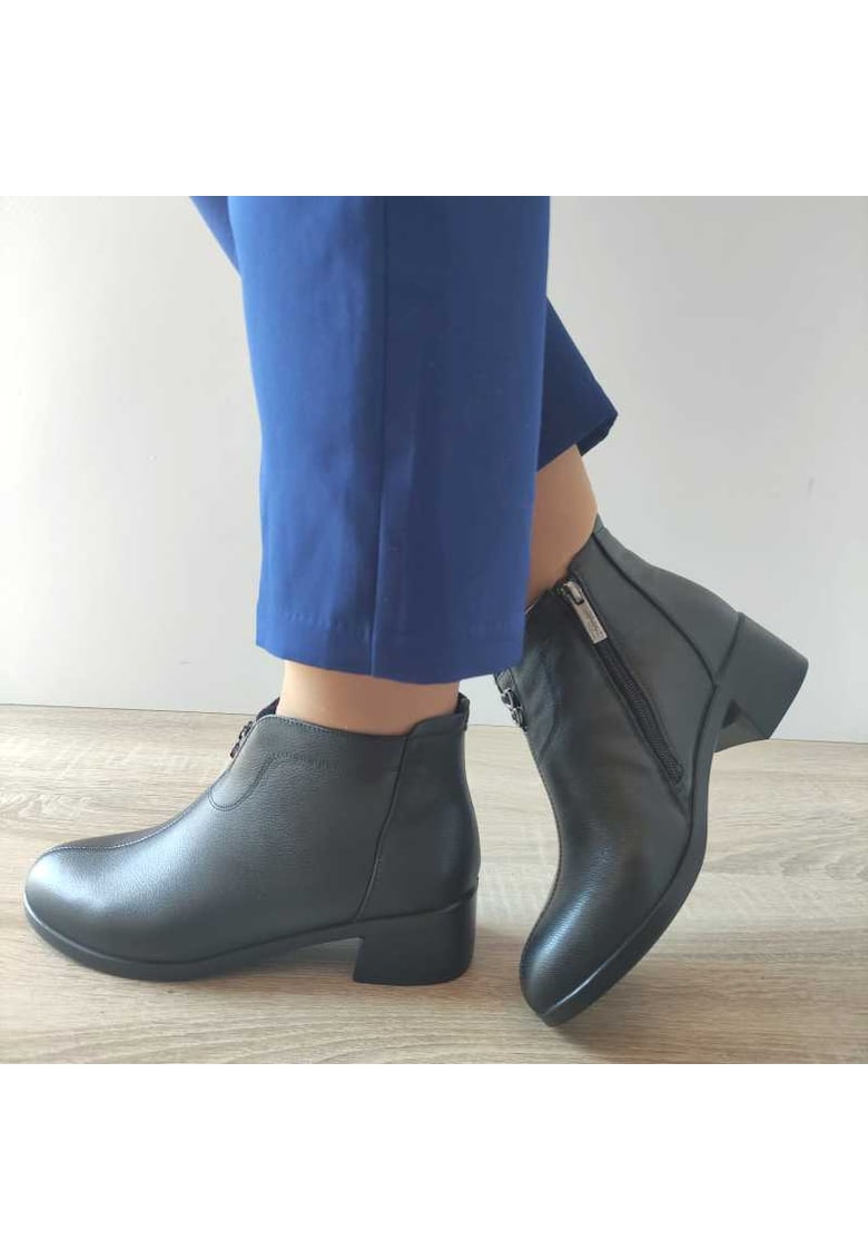 Ghete Casual Dama 900008 01-N Negre - Negru - Negru