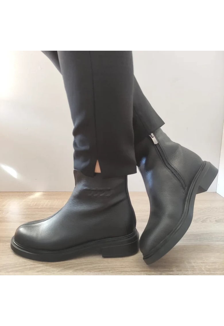 Ghete Casual Dama 40601 Negre - Negru