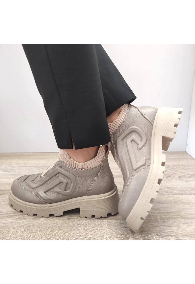 Ghete Casual Dama 40604 Grej Visione - Grej