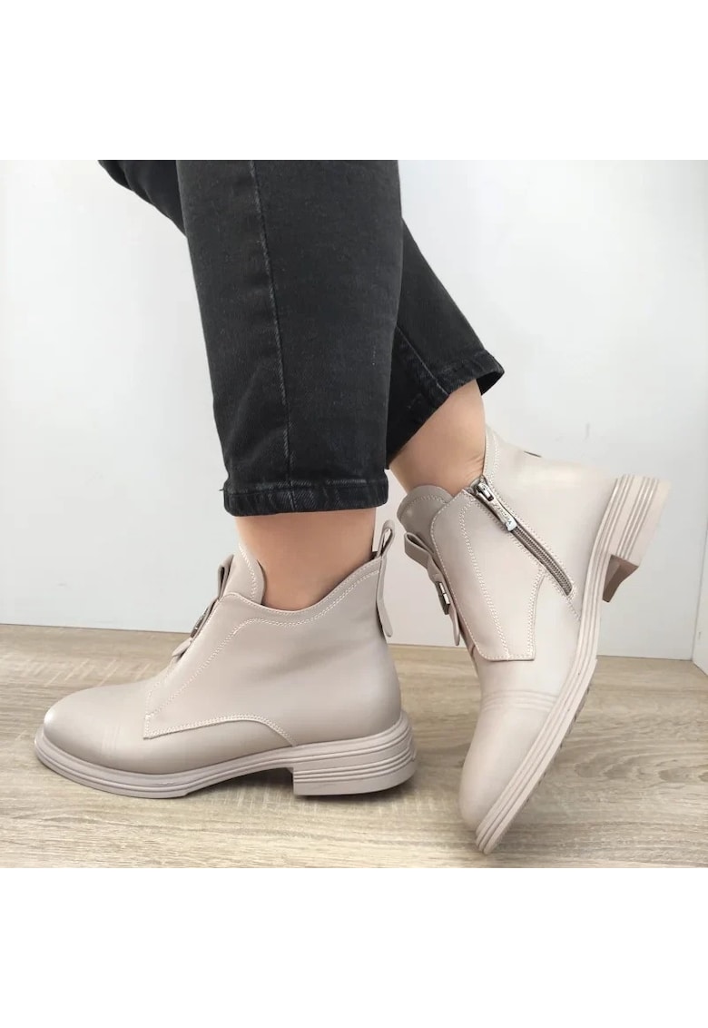 Ghete Casual Dama 50027B 03-N Apricot - Apricot