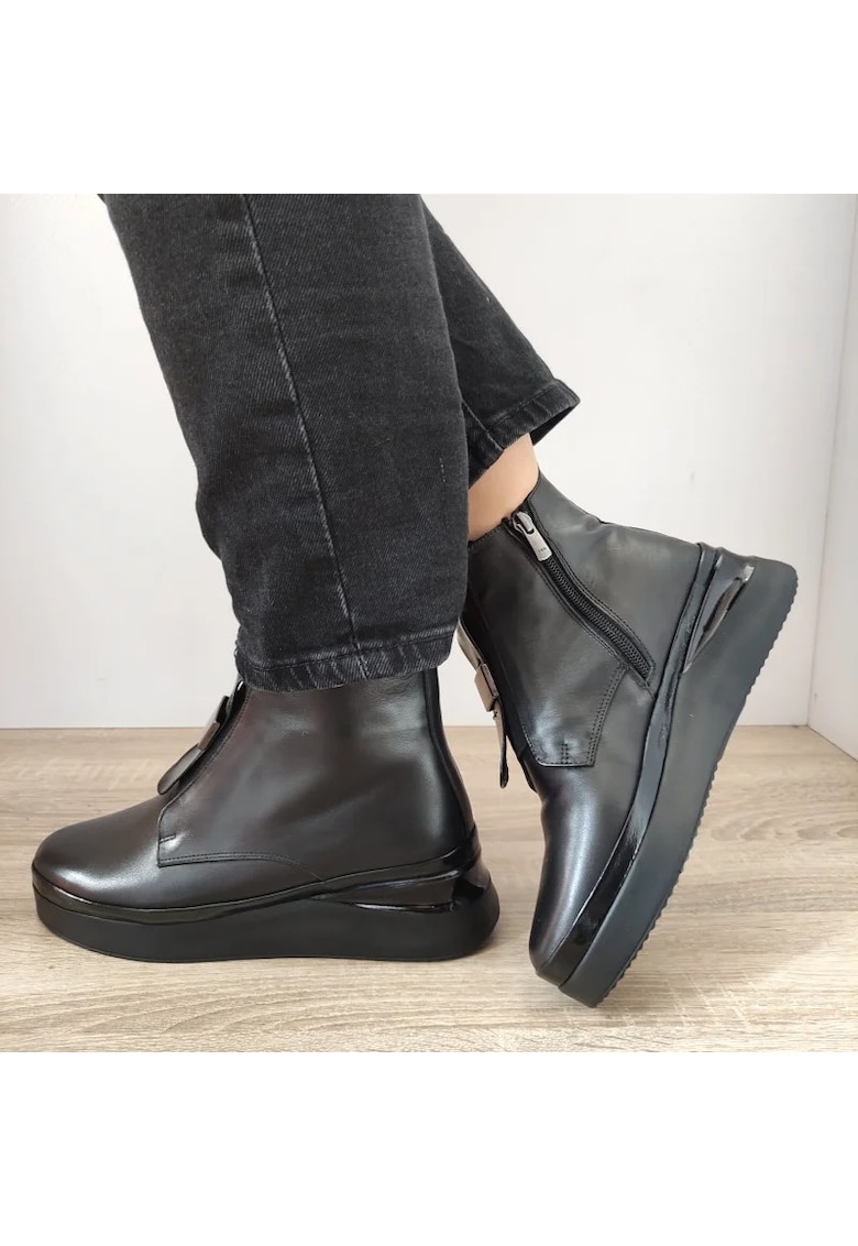 Ghete Casual Dama 934410 Negre - Negru -