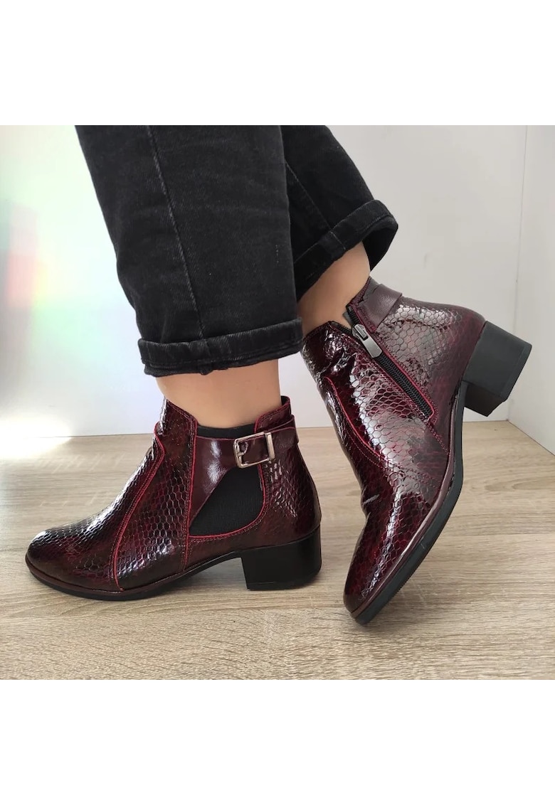Ghete Elegante Dama 335 Bordo Croco - Bordo
