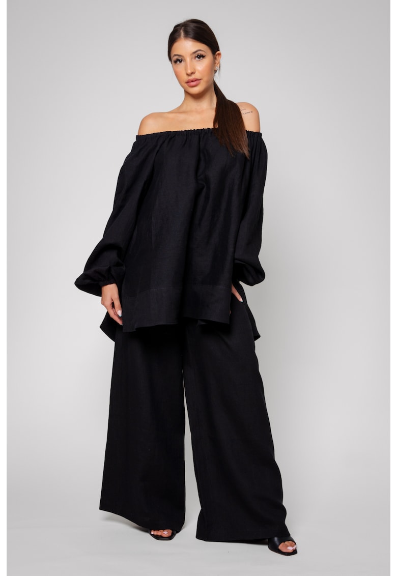 Set Bluza si Pantalon lung din 100% IN Black 13601