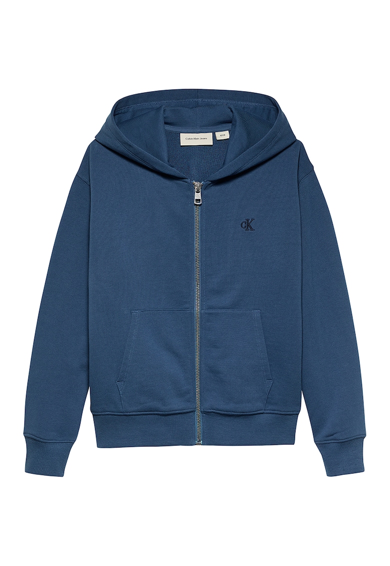 Hanorac cu fermoar si logo