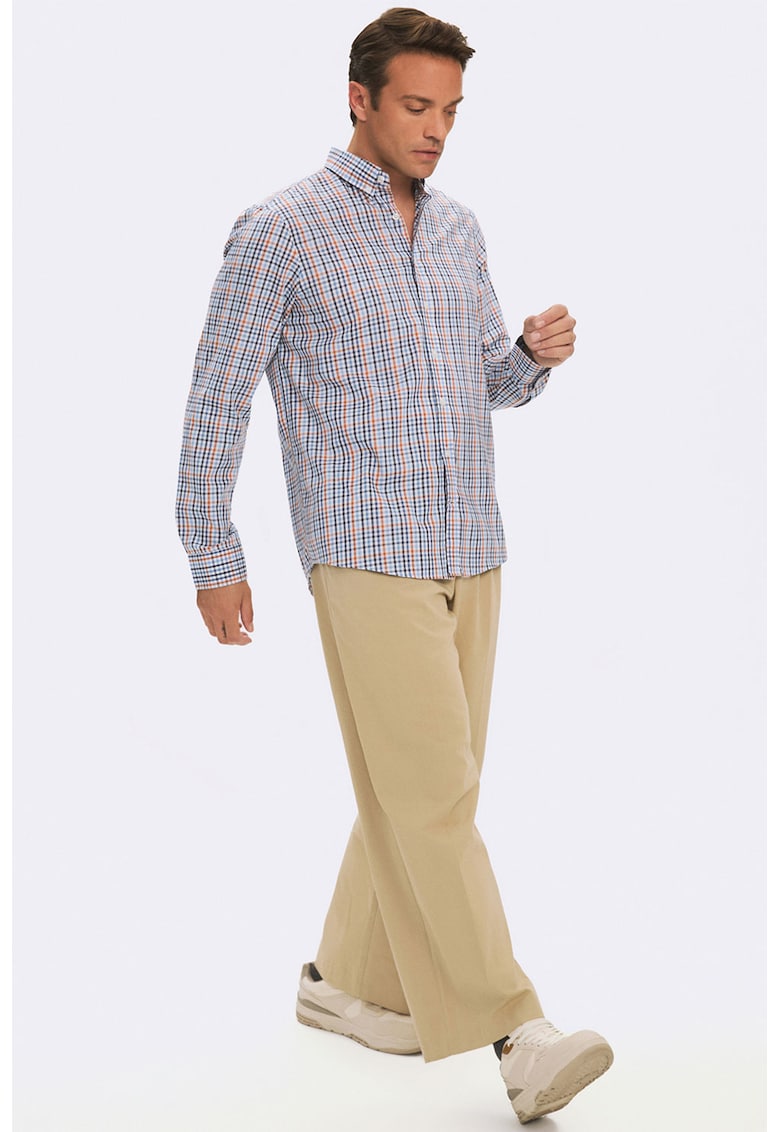 Camasa de bumbac cu model