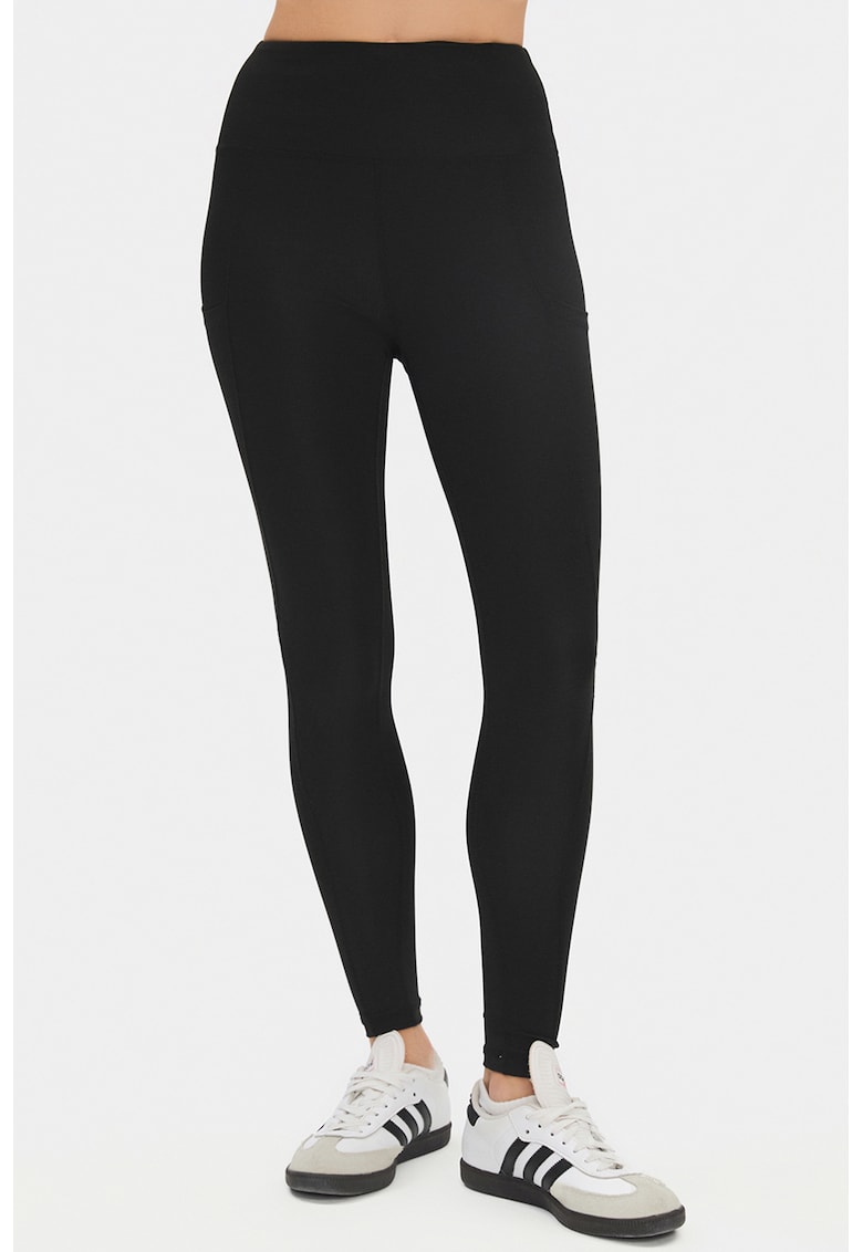 Colanti de compresie cu talie inalta Colanti de compresie cu talie inalta