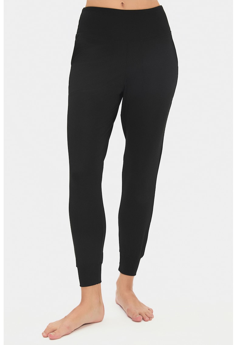 Pantaloni de trening cu talie inalta Pantaloni de trening cu talie inalta