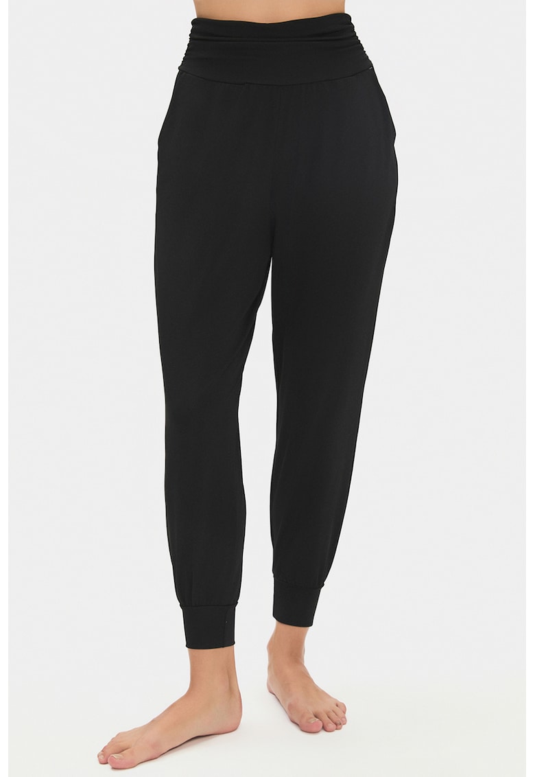 Pantaloni de trening cu talie inalta