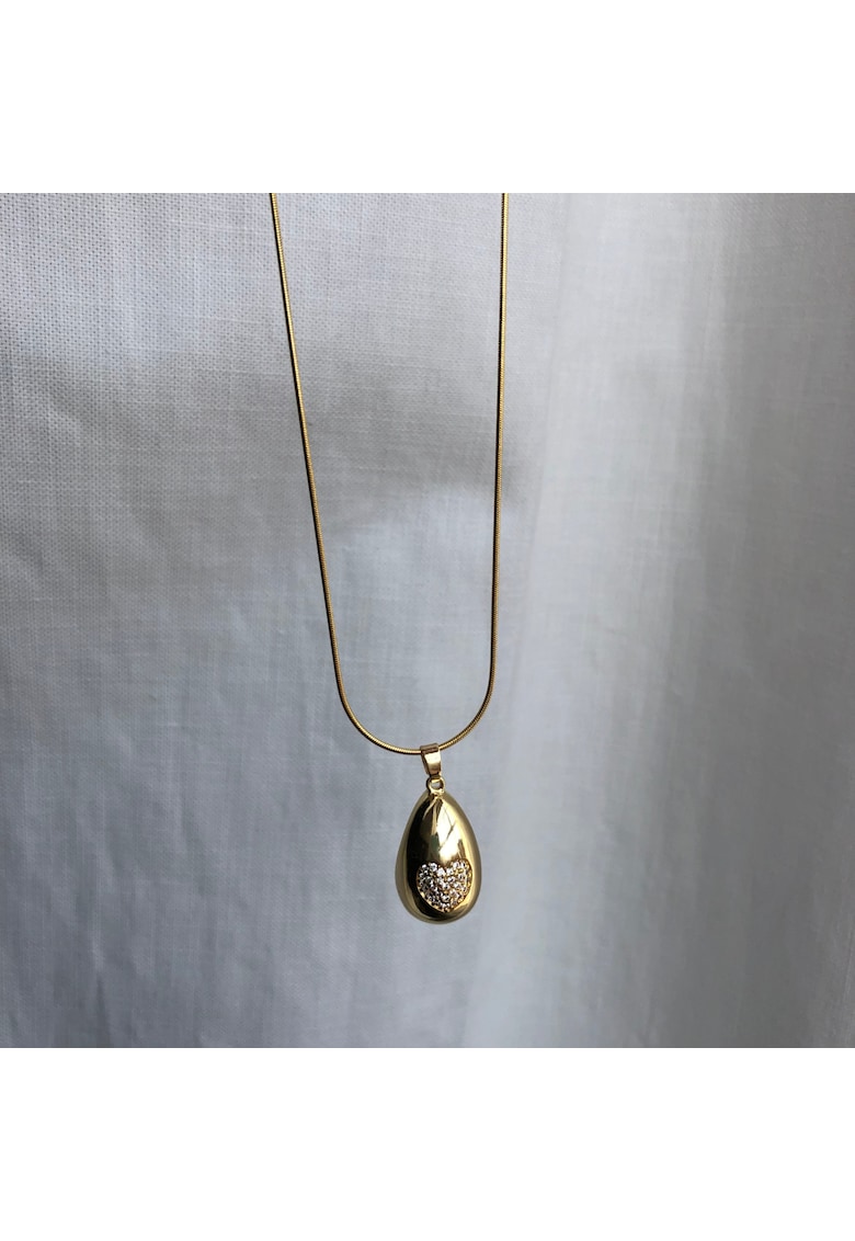 Colier Auriu Cu Pandantiv Picatura