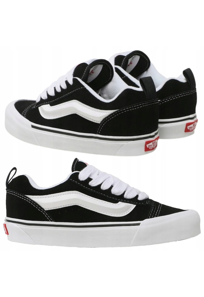 Pantofi Sport Barbati - KNU SKOOL - Piele naturala - Negru - Negru