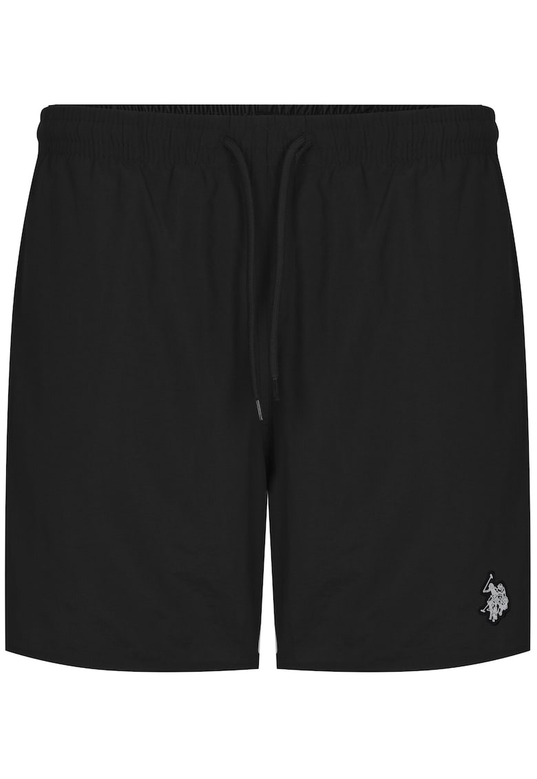Pantaloni scurti inot barbati - poliester - negru