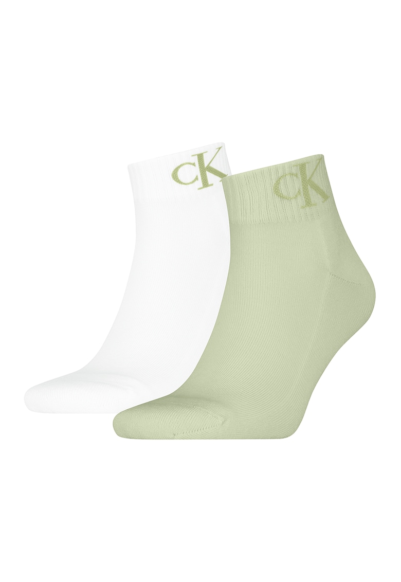 Set de sosete scurte cu logo - 2 perechi