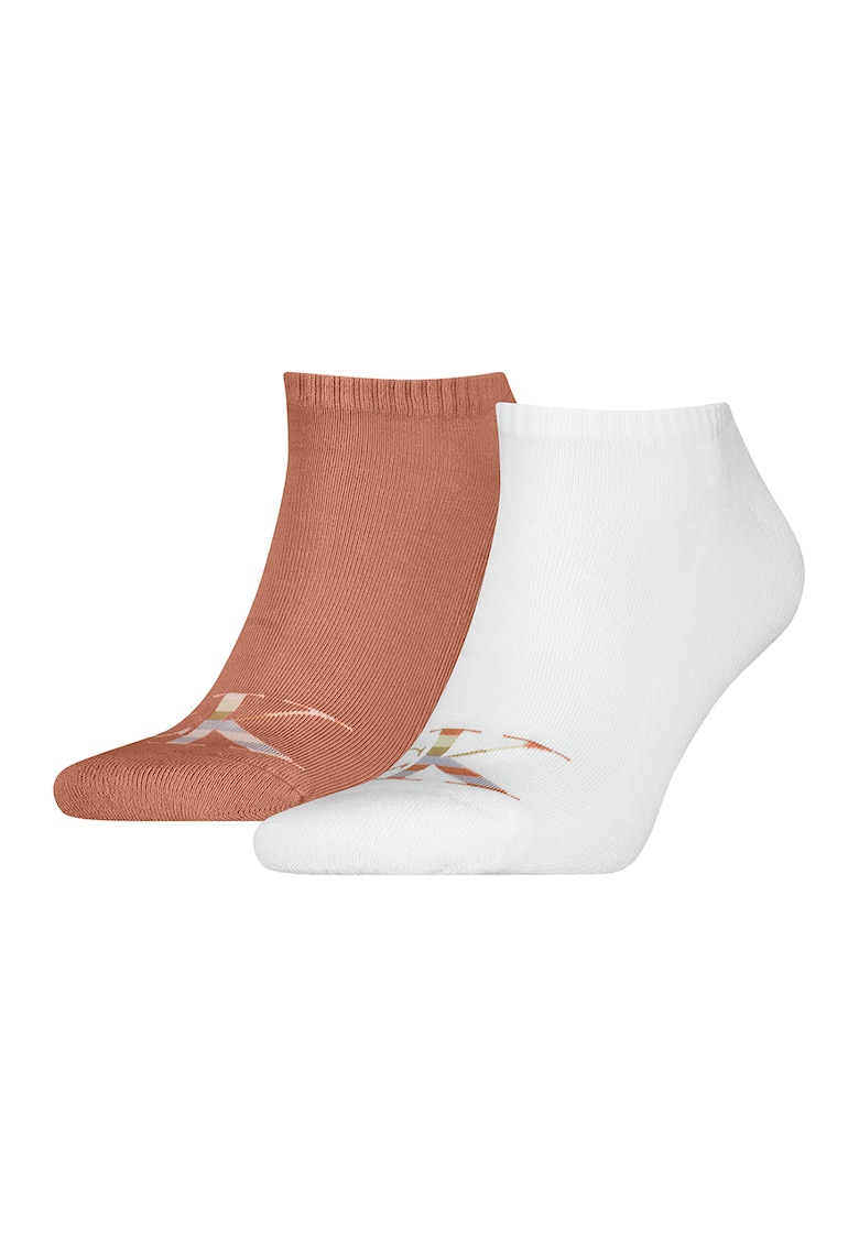 Set de sosete pana la glezna cu logo - 2 perechi