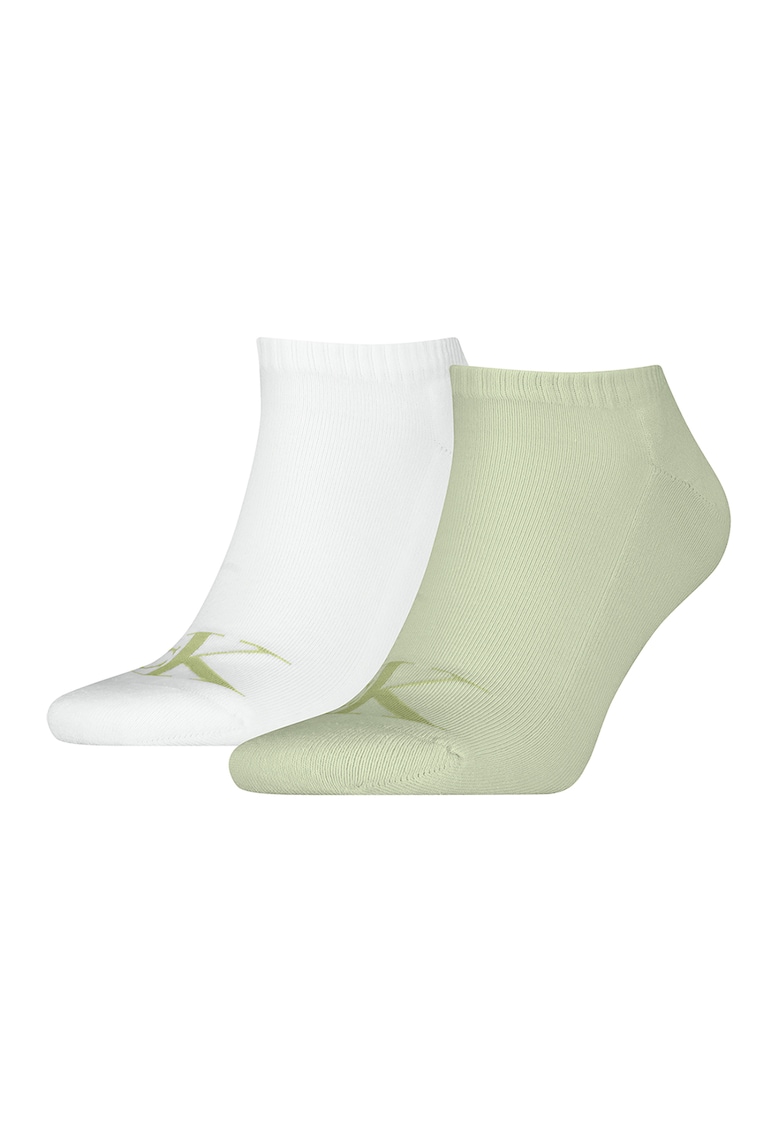 Set de sosete pana la glezna cu logo - 2 perechi