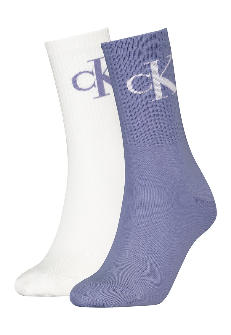 Set de sosete lungi cu striatii - 2 perechi Set de sosete lungi cu striatii - 2 perechi