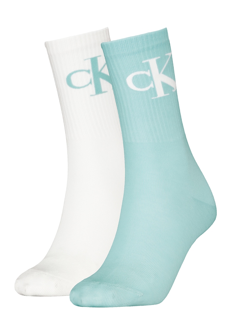 Set de sosete lungi cu striatii - 2 perechi Set de sosete lungi cu striatii - 2 perechi