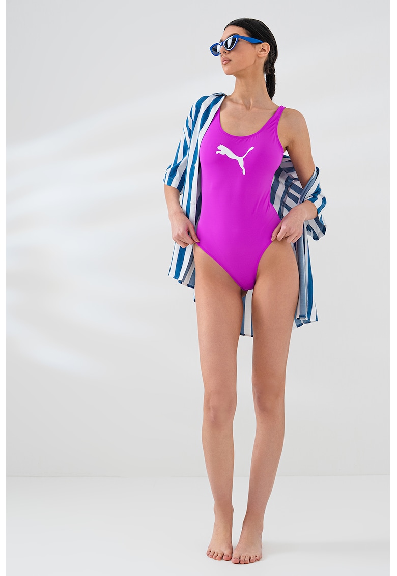 Costum de baie intreg cu decolteu in U pe partea din spate Costum de baie intreg cu decolteu in U pe partea din spate