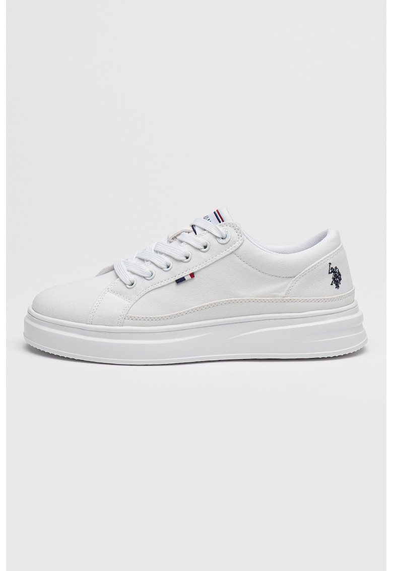 Pantofi sport din material textil cu Mickey Glb 5FX - Alb optic