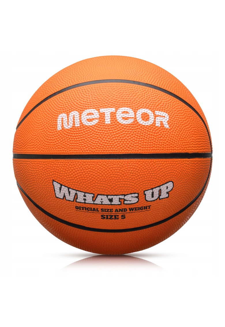 Minge baschet What's up - rezistenta - suprafata antiderapanta - utilizare versatila - culori vii - marime 5 - Rosu