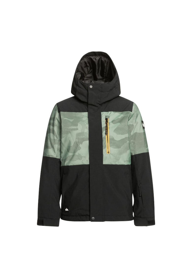 Geaca de snowboard Mission - verde - 100% poliester - impermeabila - respirabila -