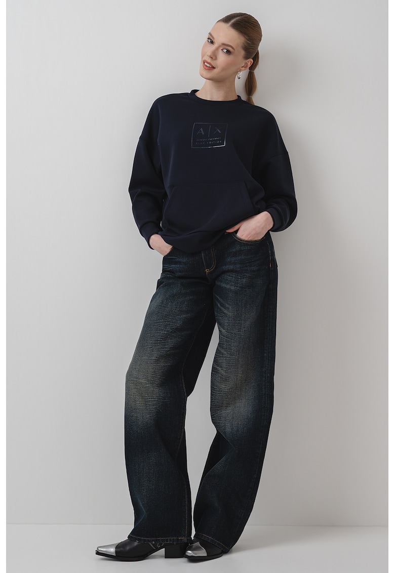 Bluza de trening cu maneci cazute