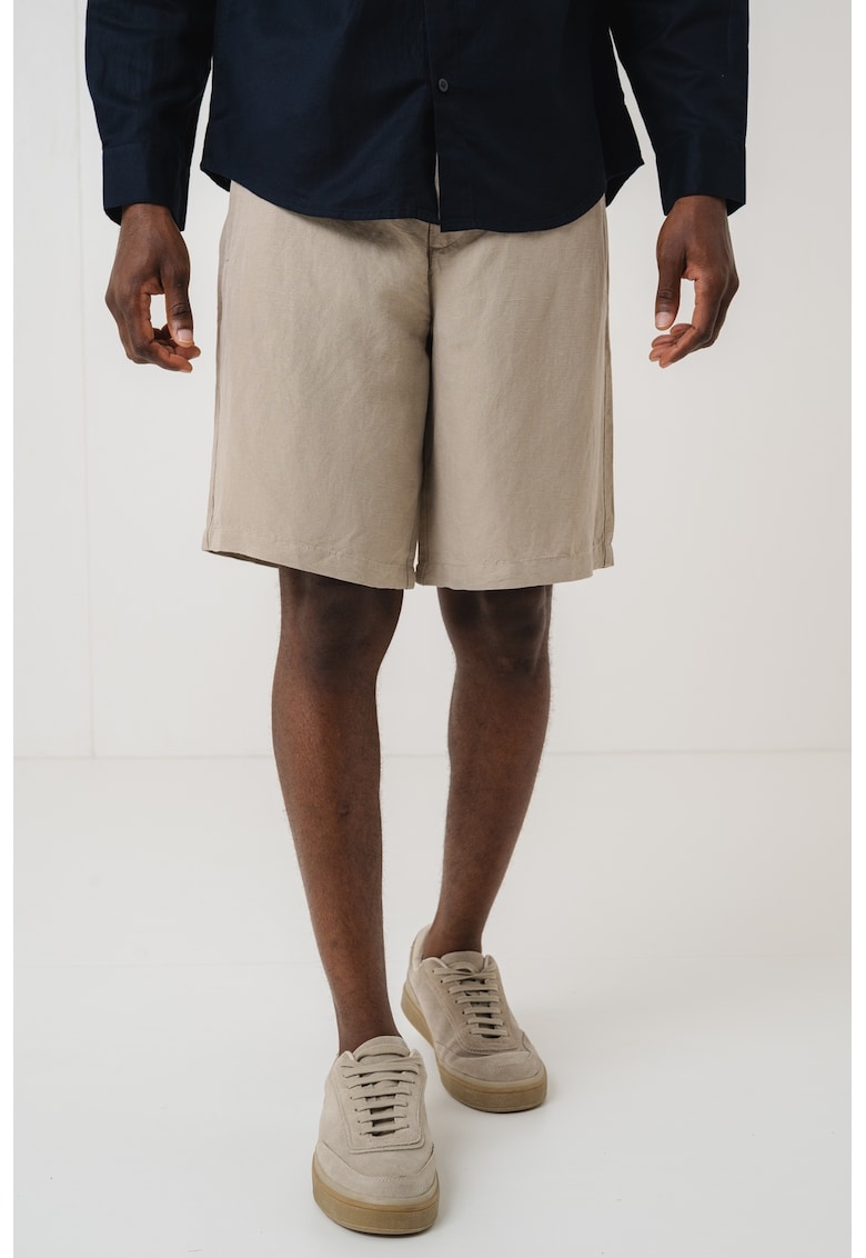 Bermude din amestec de in