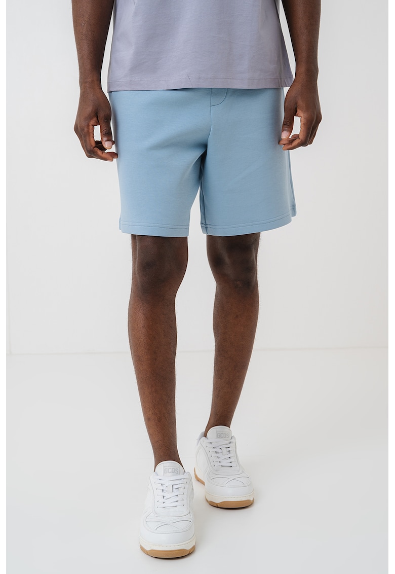 Pantaloni scurti relaxed-fit cu talie elastica