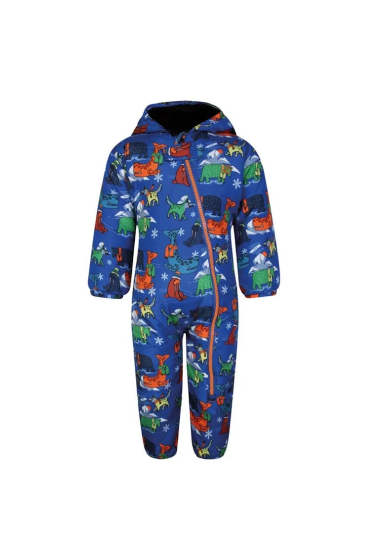 Compleu copii  Bambino II - albastru - 100% poliester - izolare - pentru sporturi de zapada