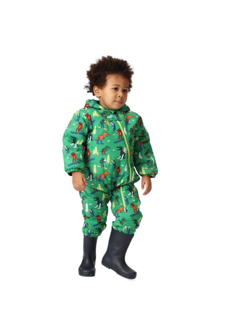 Costum de iarna pentru copii -  Bambino II - izolare - verde - poliester