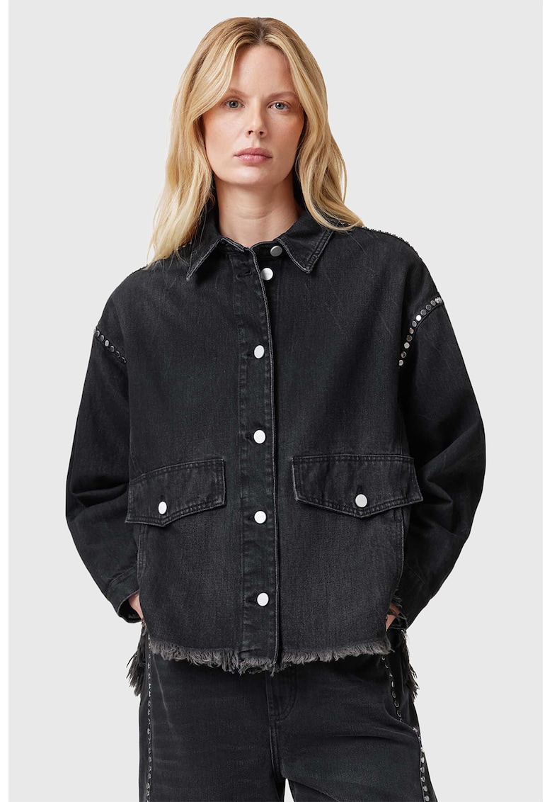 Jacheta supradimensionata din denim Hettie