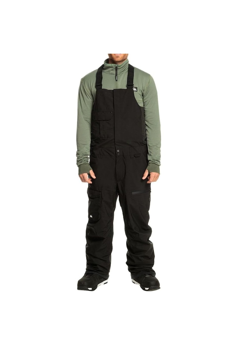 Pantaloni sport Utility - impermeabili - negru - poliester - pentru iarna - barbati