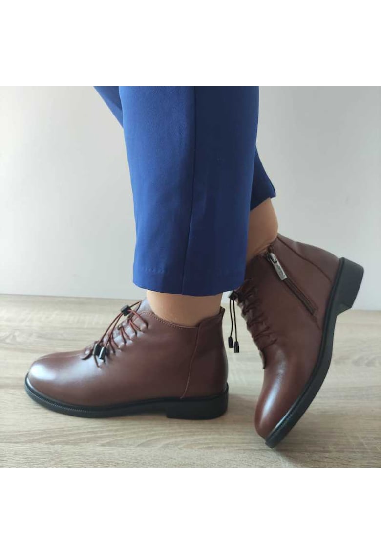 Ghete Casual Dama 93001C Maro - Maro -
