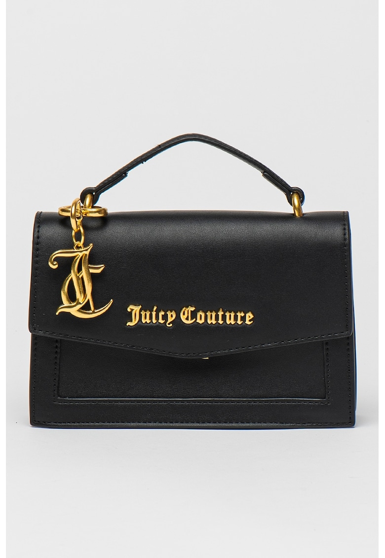 Geanta crossbody din piele ecologica Lily - Negru