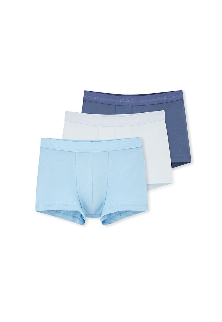 Set de boxeri cu banda logo in talie - 3 Perechi