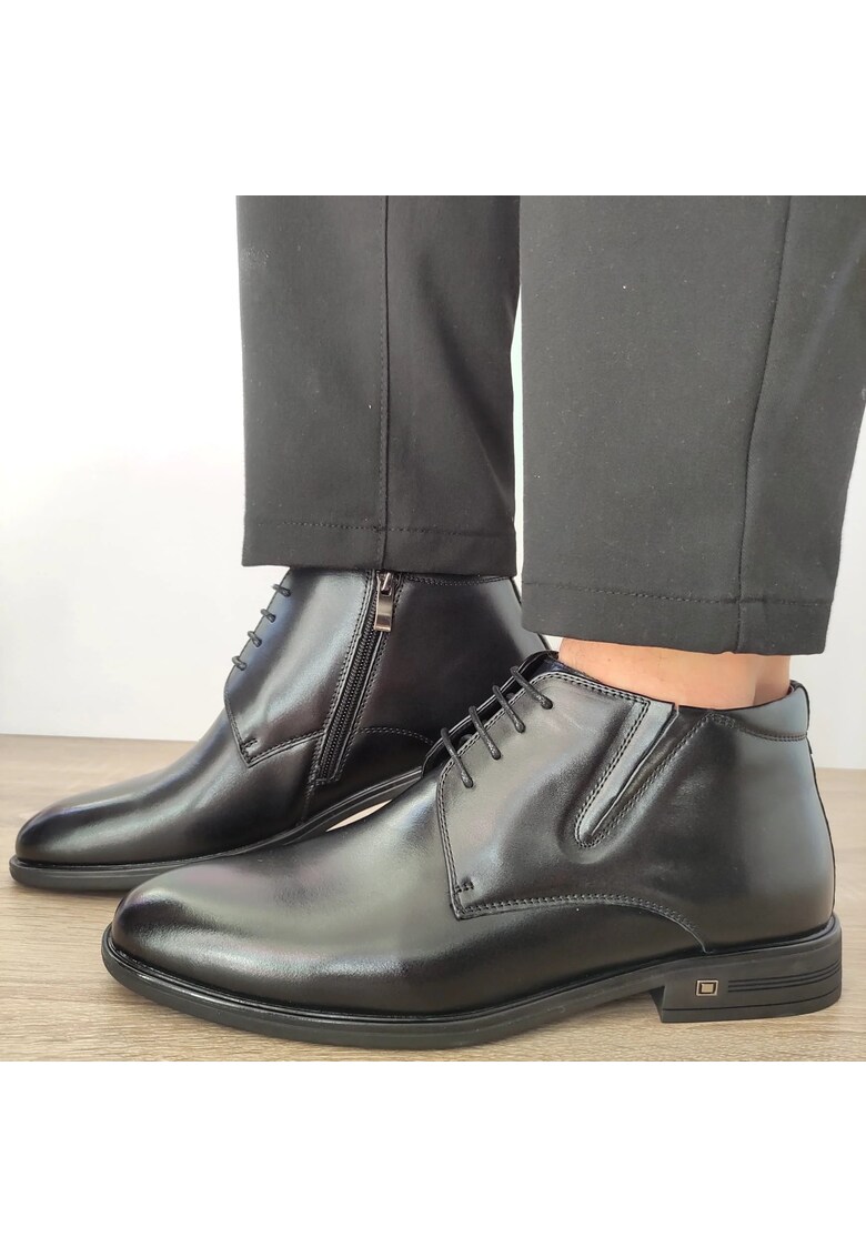 Ghete Elegante Barbati H19-813 Negre - Negru