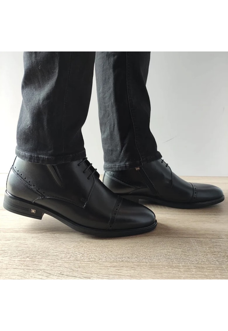 Ghete Elegante Barbati H19-812 Negre - Negru