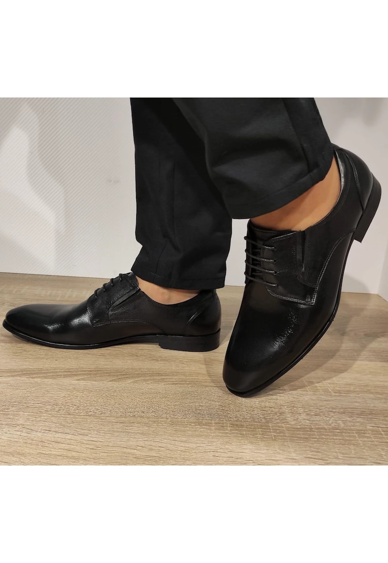 Pantofi Eleganti Barbati 003-035A Negri - Negru