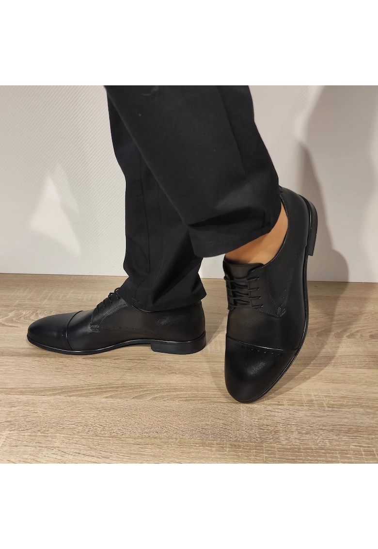 Pantofi Eleganti Barbati 231563Cr Negri - Negru