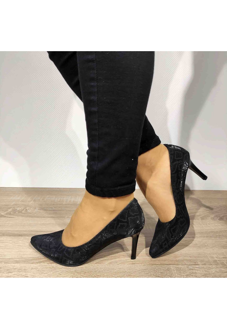 Pantofi Eleganti Dama 103 Negri - 38 - Negru