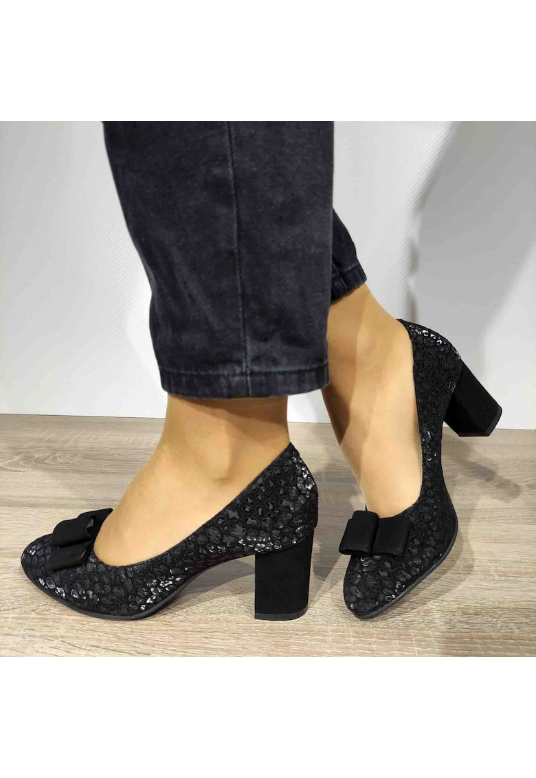 Pantofi Eleganti Dama 0244 Negri - Negru