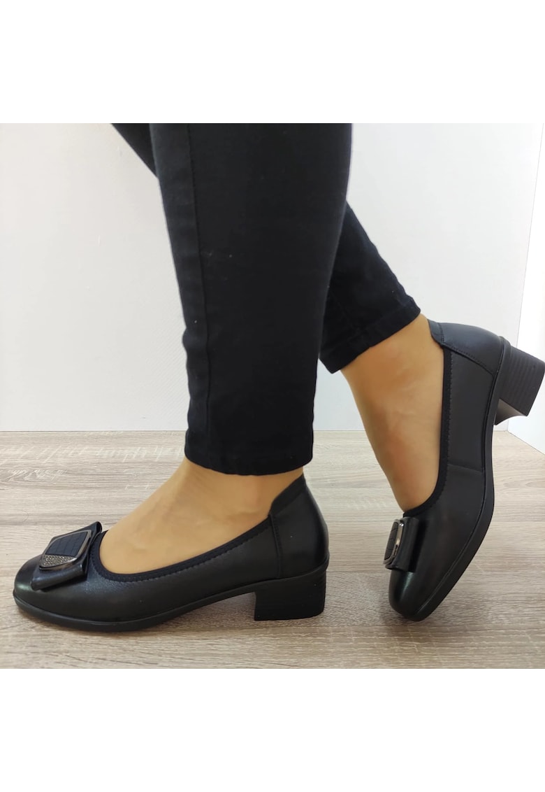 Pantofi Eleganti Dama 20018A 01-N Negri - Negru
