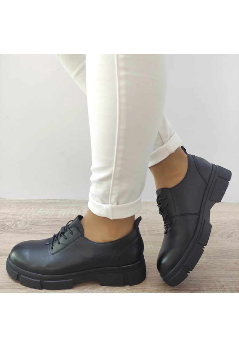 Pantofi Casual Dama 1007-5 Negri - Negru - Negru