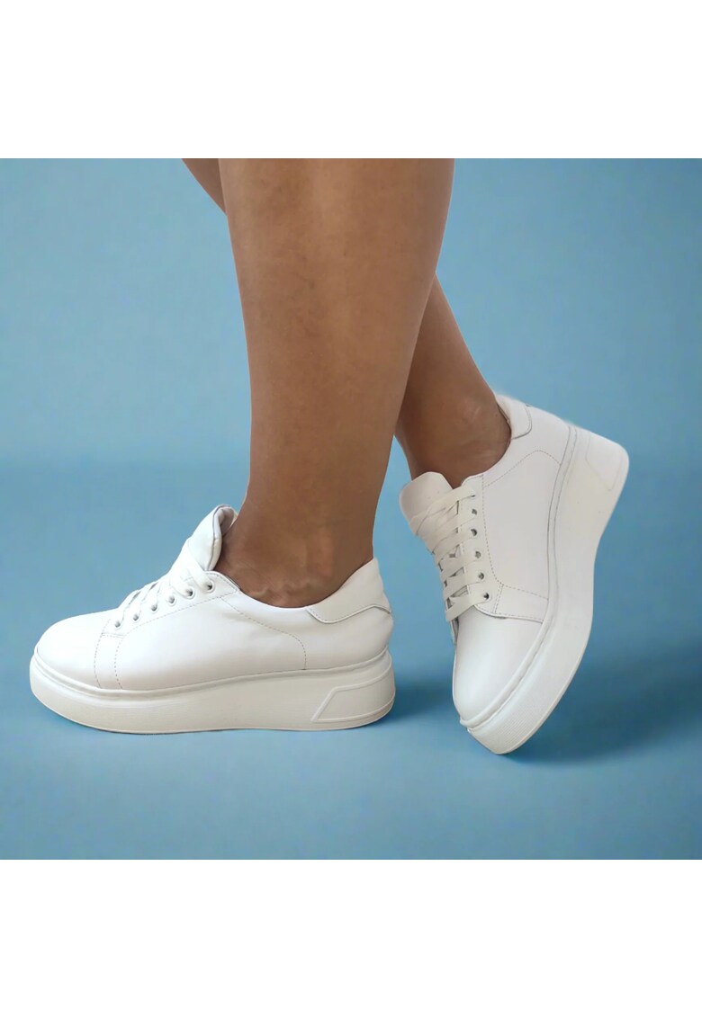 Pantofi Dama Alb