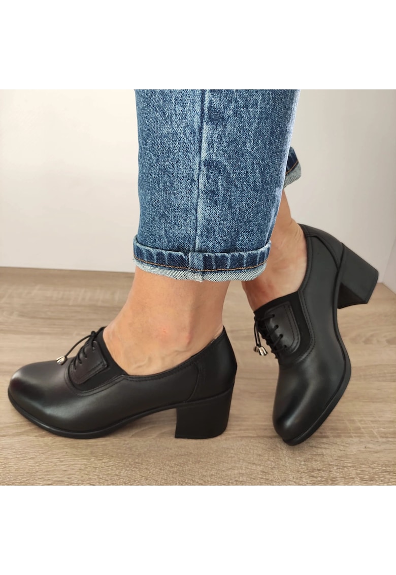 Pantofi Casual Dama 124494 Negri - Negru - Negru