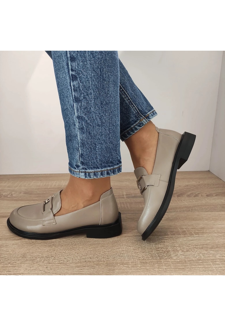 Pantofi Casual Dama 11520-3 - Grej - Grej