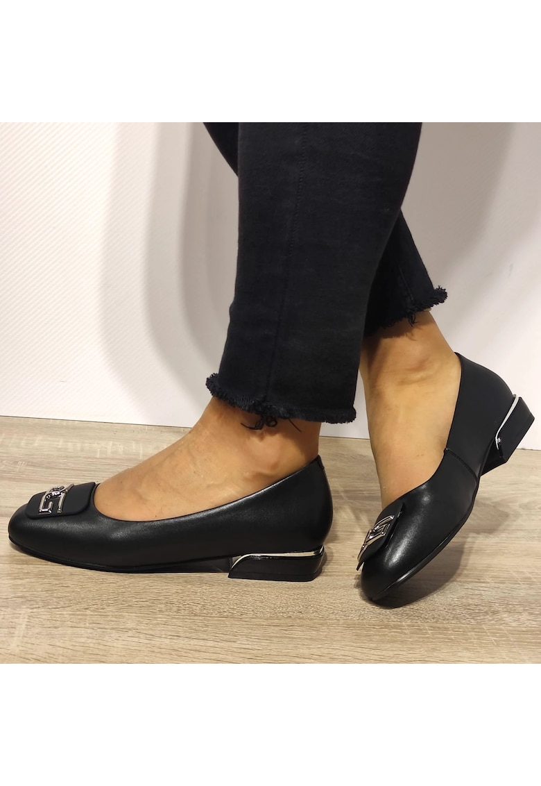 Pantofi Casual Dama T8832C Negri - Negru - Negru