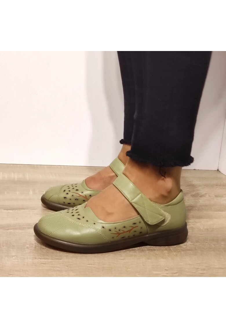 Pantofi Casual Dama 31682 Verde Olive - Verde Olive - Verde masliniu