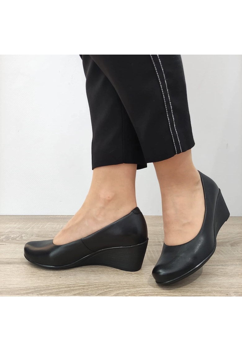 Pantofi Casual Dama T-389S-852 - Negru - Negru