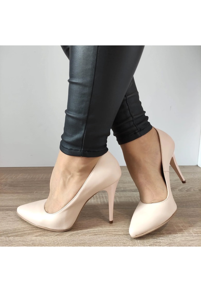Pantofi Eleganti Dama 53-62 Roz Bej - Roz Bej