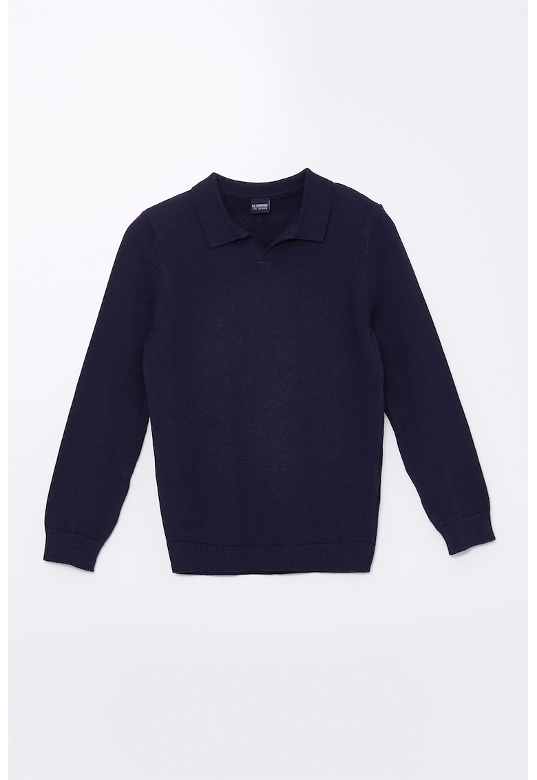 Pulover polo din bumbac